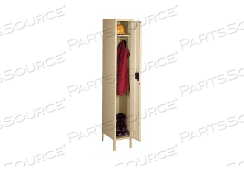 OEM#: STK-121860-1 SD ШКАФЧИК ГАРДЕРОБНЫЙ LVRD 1 ШИРИНА 1 ЯРУС ПЕСОЧНЫЙ от Tennsco Corp.