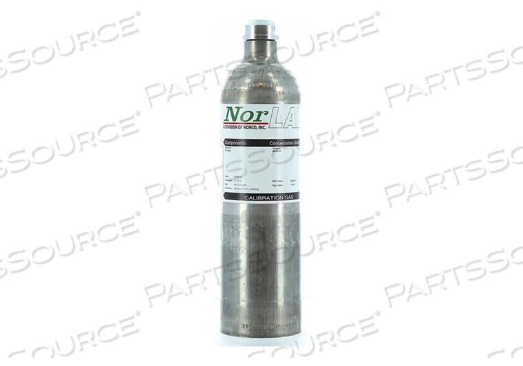 OEM#: F105325PACALIBRATION ГАЗОВЫЙ БАЛЛОН 29 Л от Norco Inc.