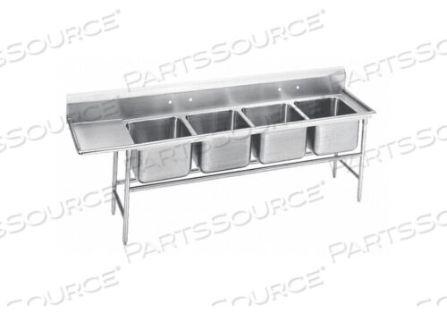 OEM#: 9-4-72-24LМОЙКА ДЛЯ КУХОННОЙ ГОЛОВКИ С ЛЕВЫМ СЛИВОМ НА ПОЛУ от Advance Tabco