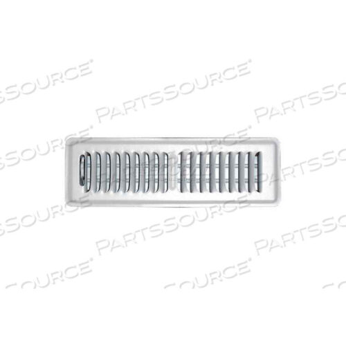OEM#: SG-210 FLWSPEEDI-GRILLE БЕЛАЯ НАПОЛЬНАЯ РЕГИСТРАТОРНАЯ С 2-СТОРОННИМ ОТКЛОНЕНИЕМ 2 X 10 от Applied Applications Intl, LLC