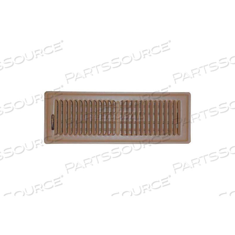 OEM#: SG-412 FLBSPEEDI-GRILLE коричневый напольный вентиляционный регулятор с 2-сторонним отклонением 4 X 12 от Applied Applications Intl, LLC