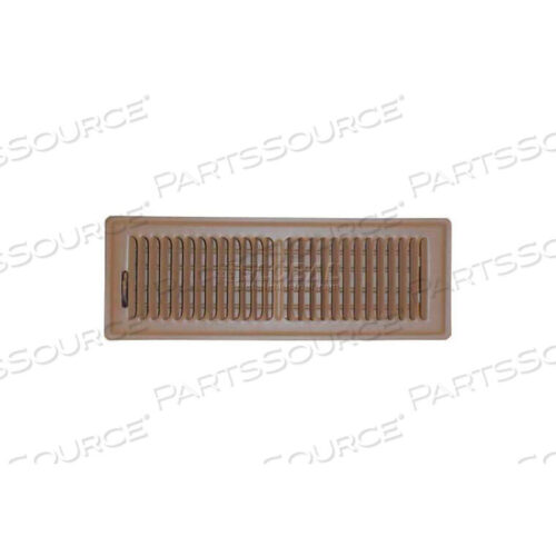 OEM#: SG-414 FLBSPEEDI-GRILLE коричневый напольный вентиляционный регулятор с 2-сторонним отклонением 4 X 14 от Applied Applications Intl, LLC