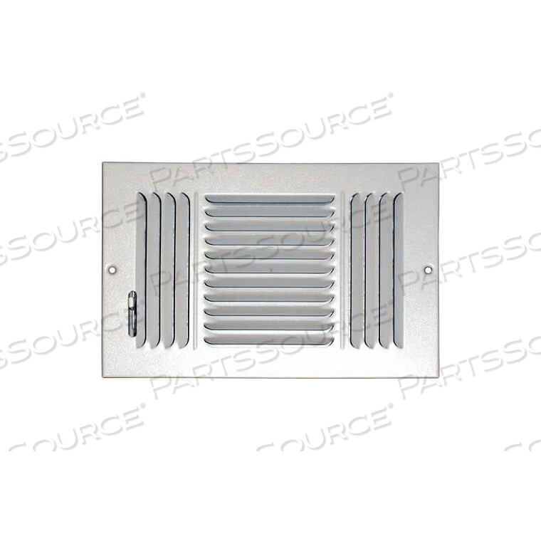 OEM#: SG-612 CW3SPEEDI-GRILLE ПОТОЛОЧНАЯ ИЛИ НАСТЕННАЯ РЕШЕТКА С 3-СТОРОННИМ ОТКЛОНЕНИЕМ 6 X 12 от Applied Applications Intl, LLC