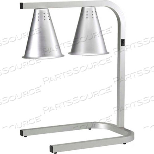 ADCRAFT - ДВОЙНАЯ ЛАМПА НАГРЕВА, АЛЮМИНИЕВАЯ, 120 В