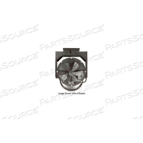 24 TEFC ALUM ПРОПЕЛЛЕРНЫЙ ВЕНТИЛЯТОР С 1-СТОРОННИМ ПОВОРОТНЫМ КОРОБОМ -1/4 Л.С. 5200 КУБ.ФМ.