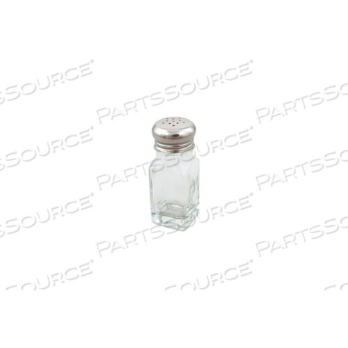 КВАДРАТНАЯ СОЛОНКА, СТЕКЛЯННАЯ, 2 УНЦИИ.