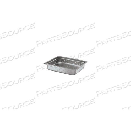 4,5 КВАРТЫ. КАСТРЮЛЯ ПОЛОВИННОГО РАЗМЕРА ДЛЯ ПАРОВАРКИ, ПЕРФОРИРОВАННАЯ, АНТИ-ЗАЖИМНАЯ, 24 GA.