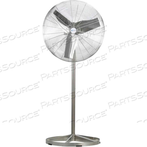 PWIISS20 20-ДЮЙМОВЫЙ ПЕДЕСТАЛЬНЫЙ ВЕНТИЛЯТОР, МОЕЧНЫЙ 1/15 Л.С. 2670 КУБ.Ф.М., НЕКОЛЕБАТЕЛЬНЫЙ