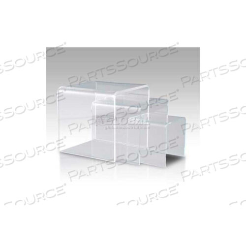 ПОДСТАВКА PLEXI U, НАБОР ИЗ 3 ШТ., 6-8-10 АКРИЛ, ПРОЗРАЧНЫЙ