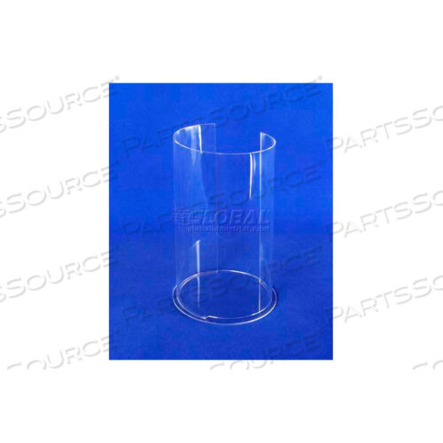 АКРИЛОВЫЙ ВЕРТИКАЛЬНЫЙ ДИСПЛЕЙ НА ГОЛОВУ, 6 Ш X 7 Г X 12 В, ПРОЗРАЧНЫЙ