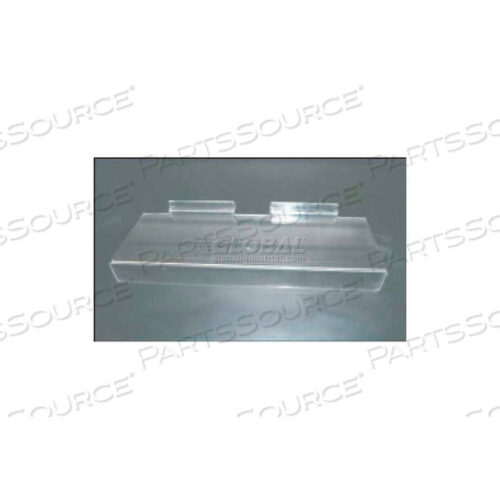 OEM#: SP/SSLACRYLIC CLEAR SHOE SHELF ДЛЯ SLATWALL PANELE, 4 X 10 С 1 КАНАЛОМ ДЛЯ ВЫВЕСКИ от Amko Displays LLC