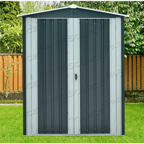 НАВЕС ИЗ ОЦИНКОВАННОЙ СТАЛИ HANOVER, 35 Л X 60-1/5 Ш X 70 В, ТЕМНО-СЕРЫЙ/БЕЛЫЙ