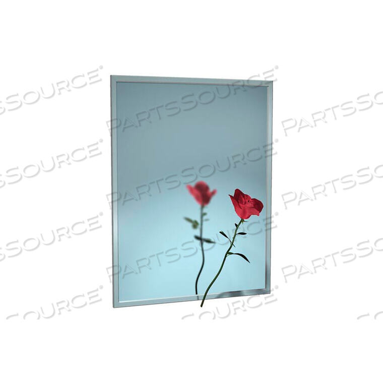 OEM#: 0620-3648STAINLESS STEEL CHANNEL FRAME MIRROR - 36WX48H by Asi Group