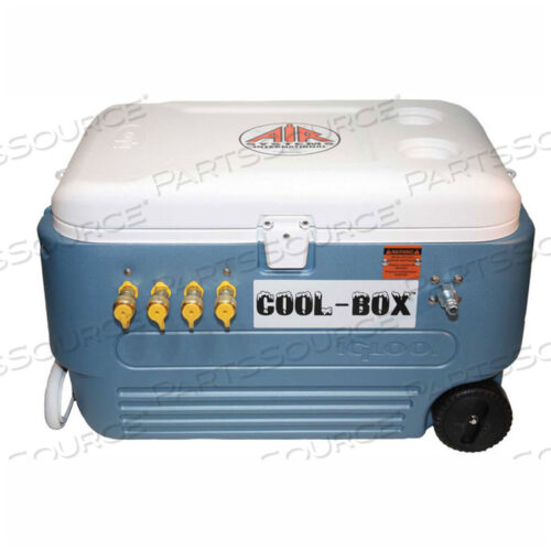 РАСПРЕДЕЛИТЕЛЬНЫЙ КОЛЛЕКТОР COOL-BOX, 4 ВЫХОДА, SCHRADER, BACB-196