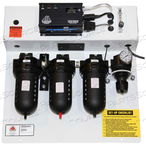 ПАНЕЛЬ ВОЗДУХА ДЛЯ ДЫХАНИЯ 100 КУБ. ФУТОВ/МИН. КЛАССА D, 4 ВЫХОДА, ШТУЦЕР HANSEN, BB100-COPM