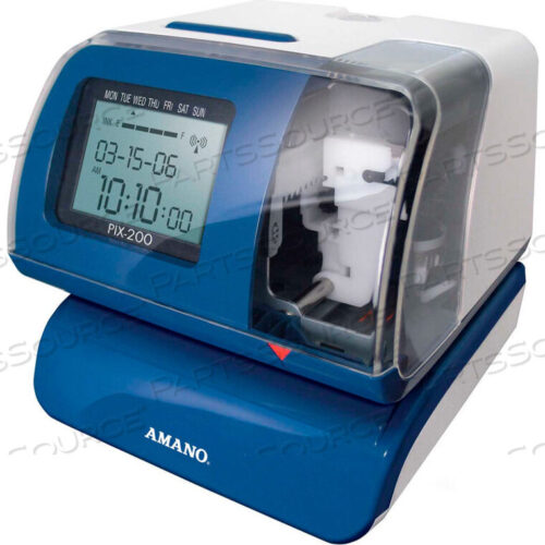 OEM#: PIX-200/040ЭЛЕКТРОННЫЕ ЧАСЫ, СИНИЙ/БЕЛЫЙ от Amano