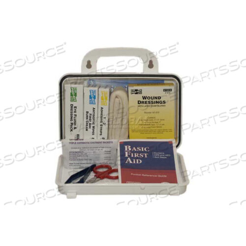 OEM#: 641010 АПТЕЧКА ПЕРВОЙ ПОМОЩИ ANSI PLUS ДЛЯ ПЕРСОНАЛА, ПЛАСТИКОВЫЙ КОРПУС, ЗАЩИЩЕННЫЙ ОТ ВЛИЯНИЯ ВЛИЯНИЯ, КРЕПЛЕНИЕ НА СТЕНУ от Pac-Kit