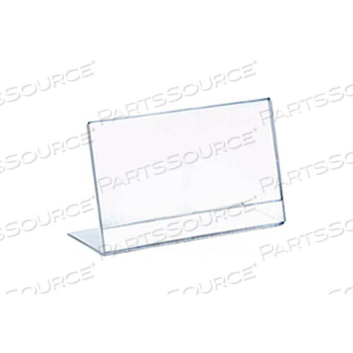 OEM#: 112735VERT L-ОБРАЗНЫЙ АКРИЛОВЫЙ ЗНАК HLR, 3,5 Ш X 4,5 В, УПАКОВКА 10 ШТ. от Azar International