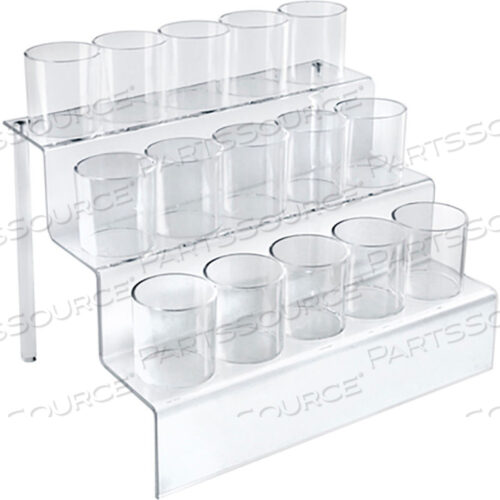 15-ЧАШЕЧНЫЙ 3-ЯРУСНЫЙ ШАГОВЫЙ ДИСПЛЕЙ