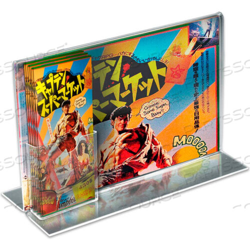 ДВУХСЛОЙНАЯ АКРИЛОВАЯ ВЫВЕСКА HLR С КАРМАНОМ ДЛЯ БРОШЮРЫ, 11 Ш X 8,5 В - КОЛ-ВО В УПАКОВКЕ 10