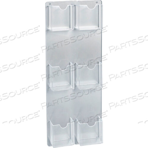 ВЕРТИКАЛЬНЫЙ ДЕРЖАТЕЛЬ БРОШЮР, 9-1/4 Ш X 1-3/8 Г X 24 В