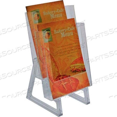 БРОШЮРА 2-ЯРУСНОЙ МОДУЛЬНОЙ СТОЙКИ HLR, 6,25 Ш X 11,5 В, CLR - КОЛ-ВО В УПАКОВКЕ 2