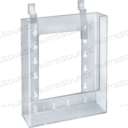 ДЕРЖАТЕЛЬ ДЛЯ БРОШЮР, СКЛАДНОЙ В ДВА РАЗМЕРА, 6-1/4 Ш X 1-1/4 Г X 7-7/8 В