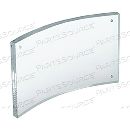 ПРЕМИУМ ПРОЗРАЧНЫЙ ИЗОГНУТЫЙ ДЕРЖАТЕЛЬ ДЛЯ ЗНАКОВ - 6 X 4