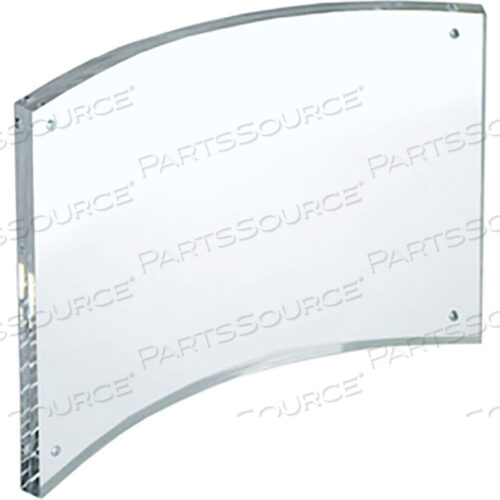 ПРЕМИУМ ПРОЗРАЧНЫЙ ИЗОГНУТЫЙ ДЕРЖАТЕЛЬ ДЛЯ ЗНАКОВ - 7 X 5