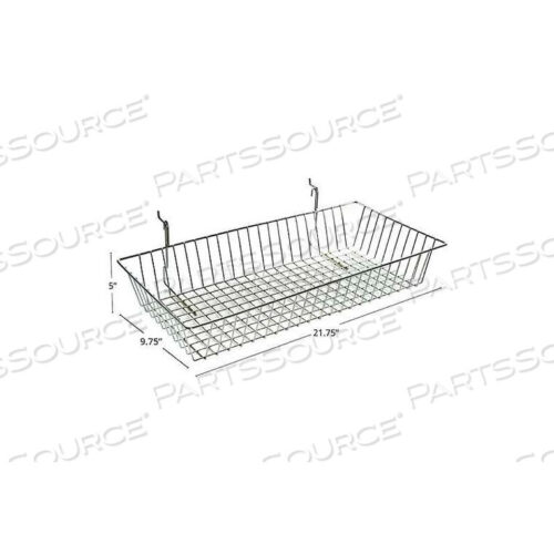 OEM#: 300625КОРЗИНА ИЗ ХРОМИРОВАННОЙ ПРОВОЛОЧНОЙ МАТЕРИАЛА, ВЫСОКАЯ 5, МЕТАЛЛИЧЕСКАЯ - КОЛ-ВО В УПАКОВКЕ 2 от Azar International