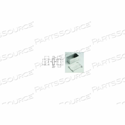 CU-5247 ECONOBOX ЛИТОЙ АЛЮМИНИЕВЫЙ КОРПУС С КРЫШКОЙ MB 7,39 Д X 4,70 Ш X 2,21 В ЕСТЕСТВЕННЫЙ-МИН. КОЛ-ВО 5