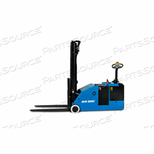 ПОЛНОСТЬЮ ПРИВОДНОЙ ПРОТИВОУСТОЙЧИВЫЙ ШТАБЕЛЕР 3300 ФУНТОВ. ГРУЗОПОДЪЕМНОСТЬ 104 ПОДЪЕМА