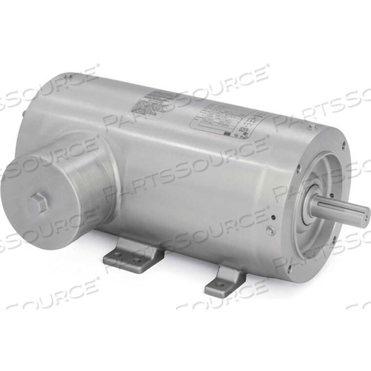 OEM#: CFSWDM3546T-5EFOOD SAFE, IP69, 1 л.с., 1760 об/мин, 3 фазы, 60 Гц, 143TC, 3522M, TENV, F1 от BALDOR