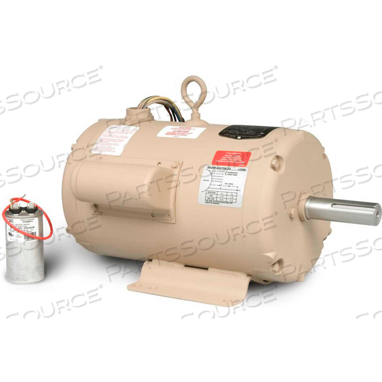 OEM#: UCLE1015MOTOR, 10-15 л.с., 3500 об./мин., 1 фаза, 60 Гц, 215Z, 3750 л.с., TEA от BALDOR