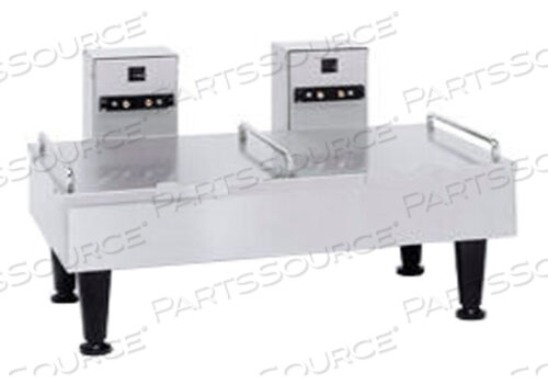 ДВОЙНАЯ МЯГКАЯ КОФЕВАРКА С ДОК-СИСТЕМОЙ, 2 ПОДСТАВКИ, 120 В ЧЕРНЫЙ