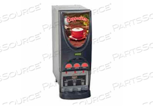 ДИСПЕНСЕР ДЛЯ НАПИТКОВ IMIX С 3 БУНКЕРАМИ, КАПУЧИНО, Н/Ж