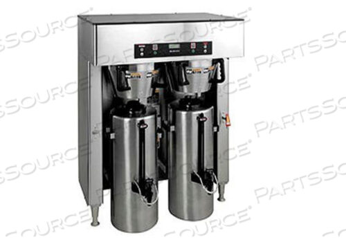 ДВОЙНАЯ КОФЕВАРКА TITAN, 120/208 В 1 ФАЗА/3 ФАЗЫ, 31,8 ГАЛЛОНА В ЧАС