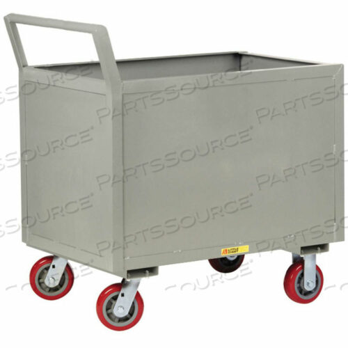 4-СТОРОННИЕ ГРУЗОВЫЕ АВТОМОБИЛИ С РУЧКОЙ ERGO, ЦЕЛЬНЫЕ БОРТА, 2000 ФУНТОВ, 24X36, ПОЛИМЕРНЫЕ КОЛЕСА