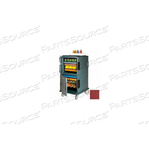 OEM#: UPC1600402КОНТЕЙНЕР ДЛЯ ПИЩЕВЫХ ПОДДОНОВ ULTRA CAMCART, ЗАГРУЗКА СПЕРЕД, ЛИТЫЕ РУЧКИ, КИРПИЧНО-КРАСНЫЙ от Cambro