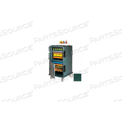 OEM#: UPC1600519 ULTRA CAMCART FOOD CARRIER, FRONT LOADING, CAP., 6 CASTERS, 120 QT., GREEN by Cambro