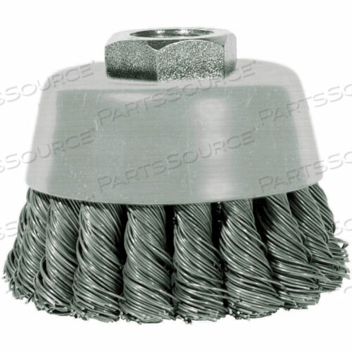 OEM#: 76021ANGLE GRINDER CUP BRUSH 2-3/4 DIA. KNOT STEEL 0.02 by Century Drill And Tool
