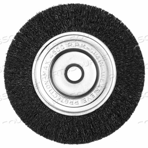 OEM#: 76841ПРОВОЛОЧНЫЕ КОЛЕСА ДЛЯ ЗАТОЧНОГО СТАНКА 4 ДИАМЕТРА СТАЛЬНЫЕ ГОФРИРОВАННЫЕ от Century Drill And Tool