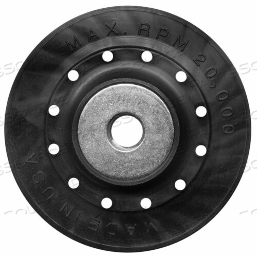 ПОДЛОЖКА ДЛЯ ДИСКОВ ИЗ СМОЛЫ С ОСИНОЙ 5/8 11, ДИАМЕТРОМ 4 1/2.