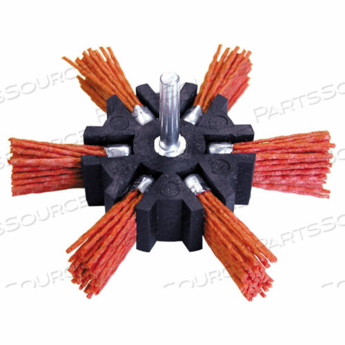 OEM#: 77341ЩЕТКА-ЛЕПЕСТОК 4 ДИАМЕТРА. РАЗМЕР ХВОСТОВИКА 1/4 НЕЙЛОН от Century Drill And Tool