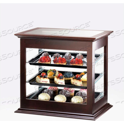 ВИТРИНА ДЛЯ ВЫПЕЧКИ ИЗ БАМБУКА 21 Ш X 16-1/4 Г X 22-1/2 В