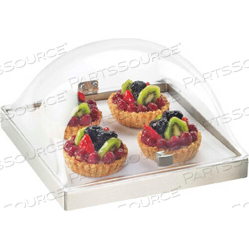 КВАДРАТНАЯ ВИТРИНА ДЛЯ УПАКОВОК ИЗ НЕРЖАВЕЮЩЕЙ СТАЛИ 12 Ш X 13 Г X 7-1/2 В