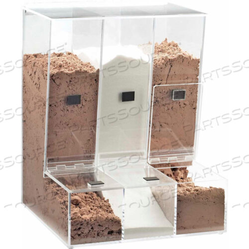 КЛАССИЧЕСКИЙ АКРИЛОВЫЙ ПИЩЕВОЙ ЯЩИК 13 Ш X 12 Г X 16-1/2 В