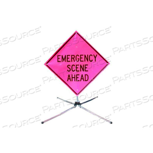 СИСТЕМА ЗНАКОВ FOLD & ROLL 48, МЕСТО АВАРИЙНОЙ СИТУАЦИИ ВПЕРЕДИ