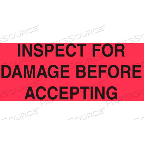 OEM#: DL2446ОСМОТРИТЕ НА ПРЕДМЕТ ПОВРЕЖДЕНИЙ ПЕРЕД ПРИЕМКОЙ 3 X 5 - ФЛУОРЕСЦЕНТНЫЙ КРАСНЫЙ/ЧЕРНЫЙ от Decker Tape Products