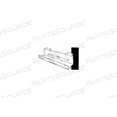 КНИЖНАЯ ПОЛКА 16Ш X 2Г X 4В LIP - ПРОЗРАЧНАЯ